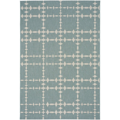 Gianmichael Geometric Indoor / Outdoor Rug