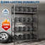 182.9cm W Steel Shelving Unit