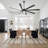100" Extra Large Industrial Dimmable Ceiling Fan With LED Lights And Remote Control-1815354105