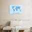 Carte du monde Aliaz - blues-111892093