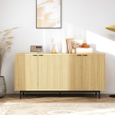 Latitude Run® 58'' 4-Door Sideboard Buffet with Storage