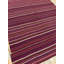 Tapis Kilim turc moderne à rayures multicolores des années 1950, petit format (168 x 201 cm).
