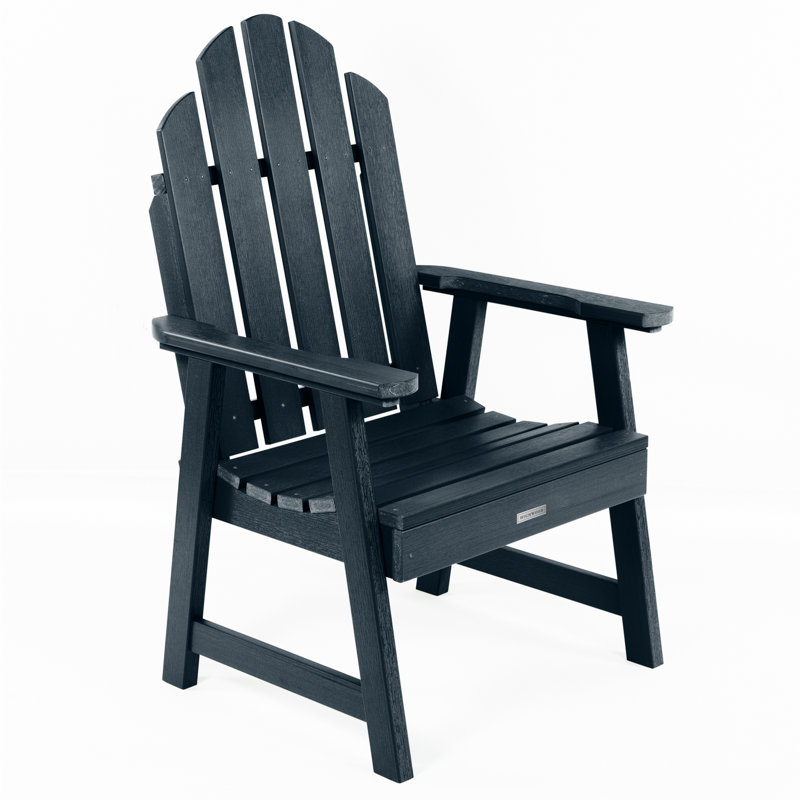 Chaise Adirondack en plastique / résine Rialto, Bleu fédéral