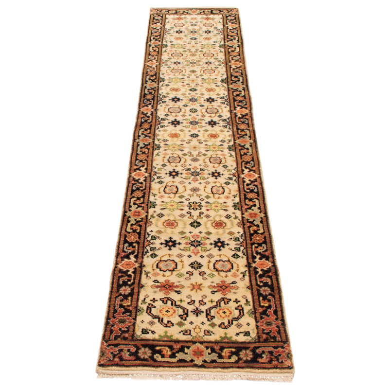Tapis ivoire Serapi Heritage 2 pi 5 po x 11 pi 9 po