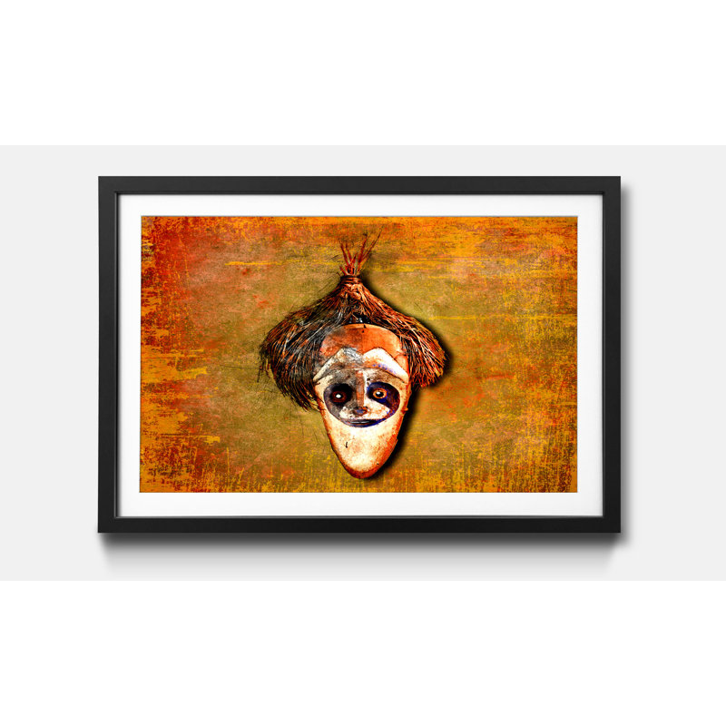 Bloc Head - Single Picture Frame Print, 60cm H x 80cm W