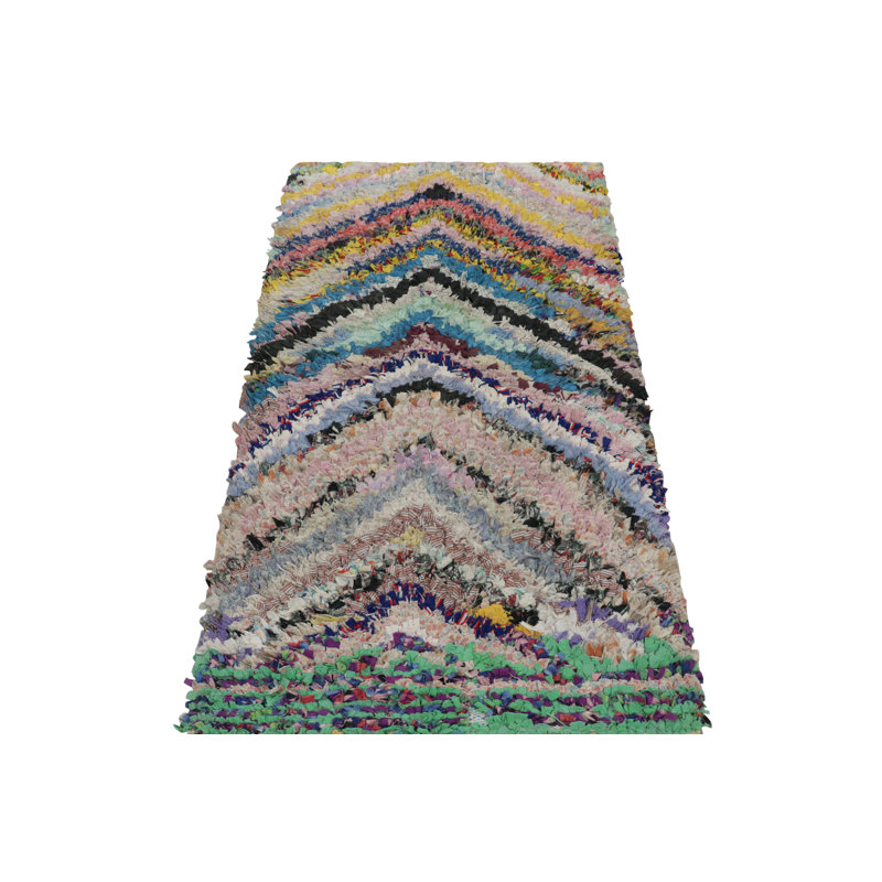 One-of-a-Kind 2’6”x5’5” Hand Knotted Area Rug