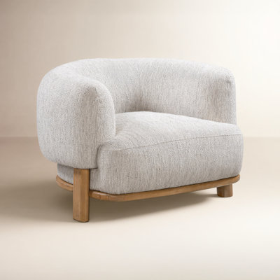 Dorothea Oak Barrel Chair