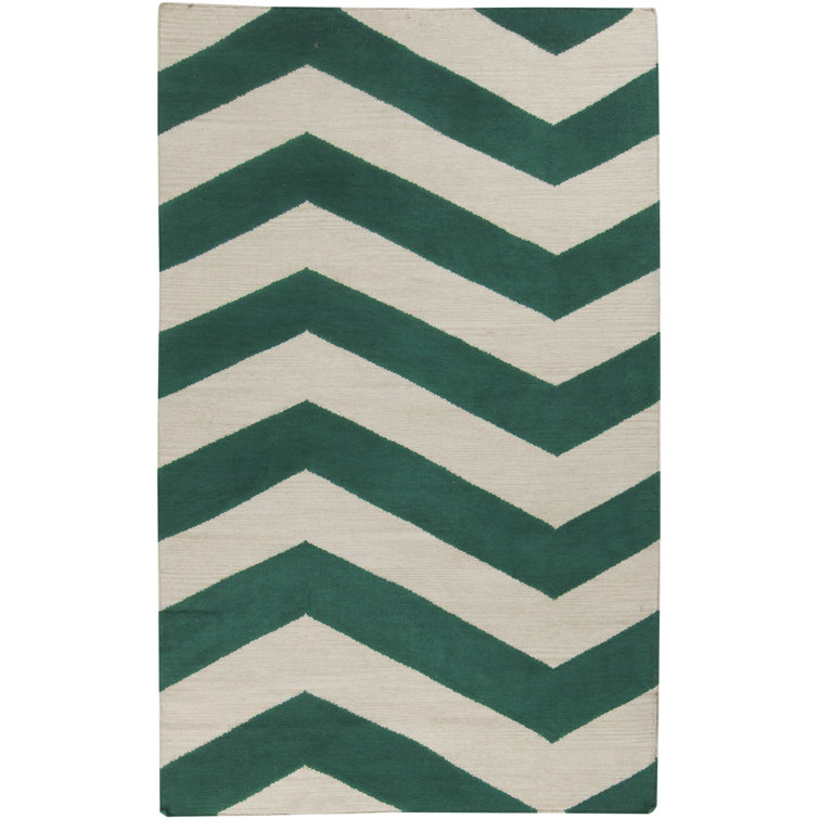 Asencio Wool Chevron Indoor Rug