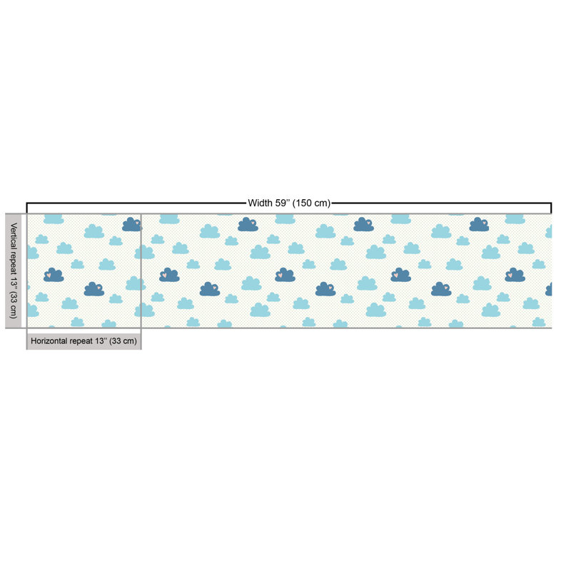 Charlisa Cumulus Simplistic Cartoon Multi-Purpose Fabric