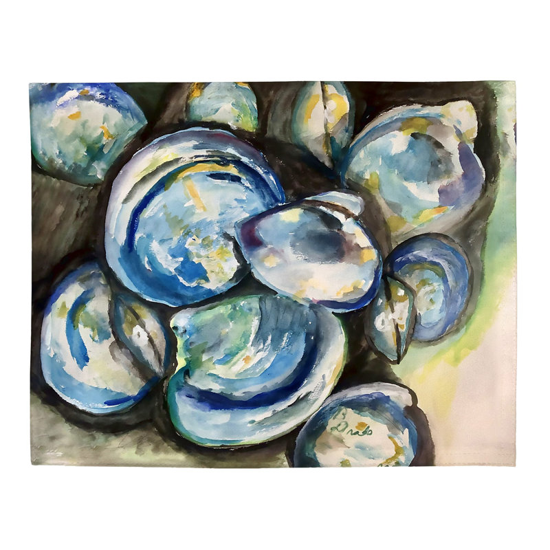 Ensemble de 4 napperons Clams