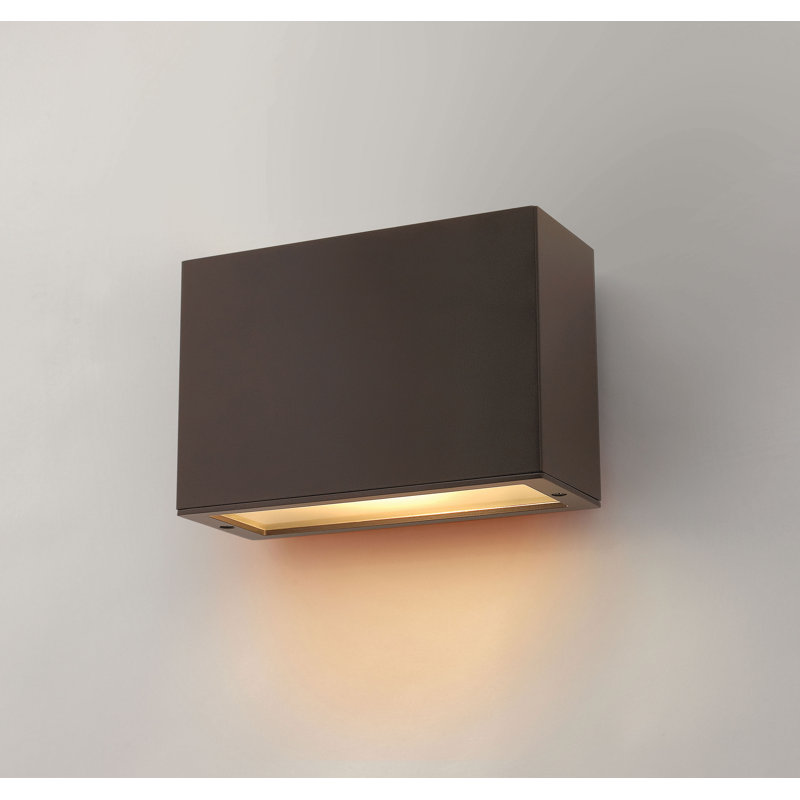 Atlantis LED Outdoor Flush Mount, Bronze