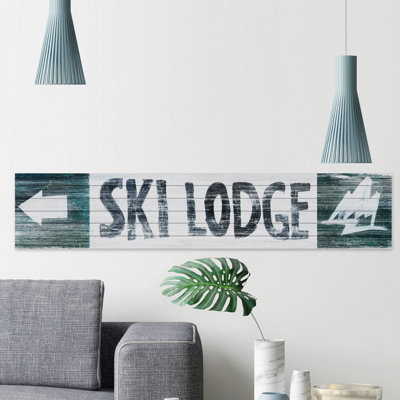 " Ski Lodge This Way "