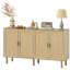 Armoire de rangement en rotin