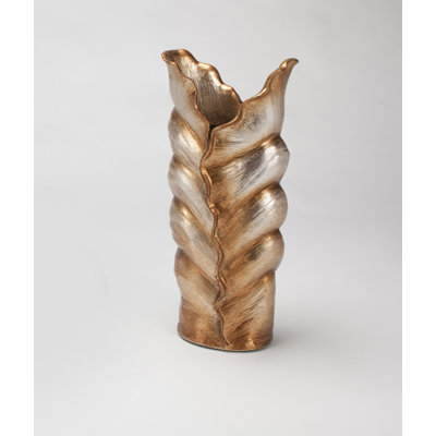 Handcrafted Resin Table Vase