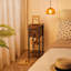 Andis 25cm W Metal Bedside Table