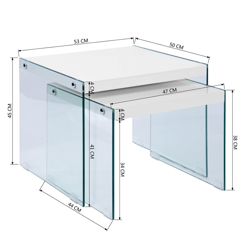Sigler 2 - Piece Living Room Table Set