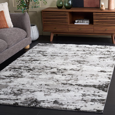 Tapis gris / noir Turpin