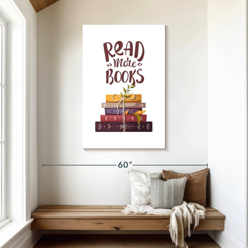 Senne Read More Books, 45" H x 30" W