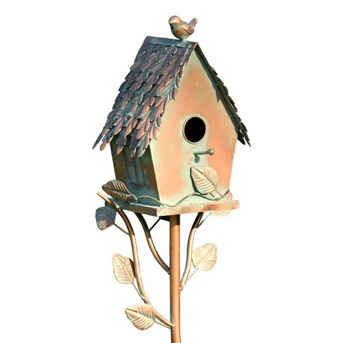 Wayfair | Post Mounted Bird Houses You'll Love in 2023