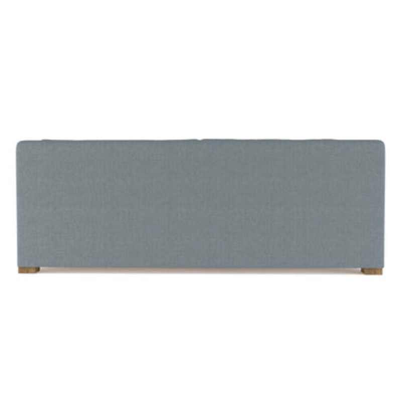 Crosby Slope Arm Sofa, 32.5" H x 96" W x 43" D, Box Weave Linen Blue Print, Weathered