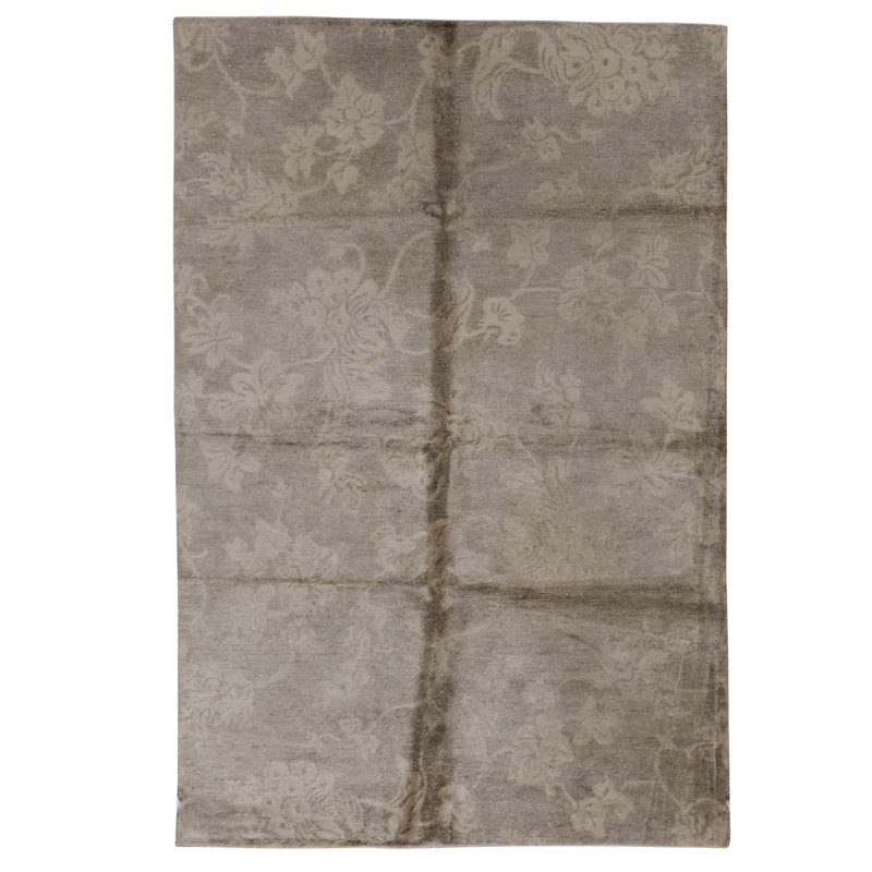 High-Quality Hand-Knotted Barley Area Rug