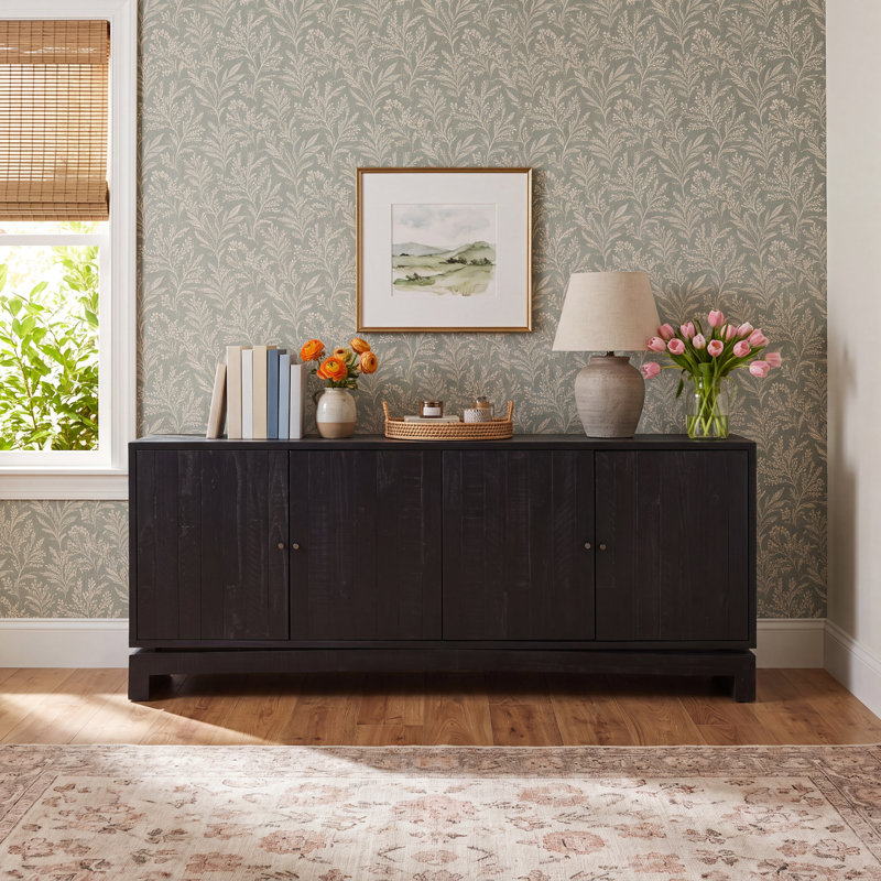 Henn 82" W Sideboard, Black