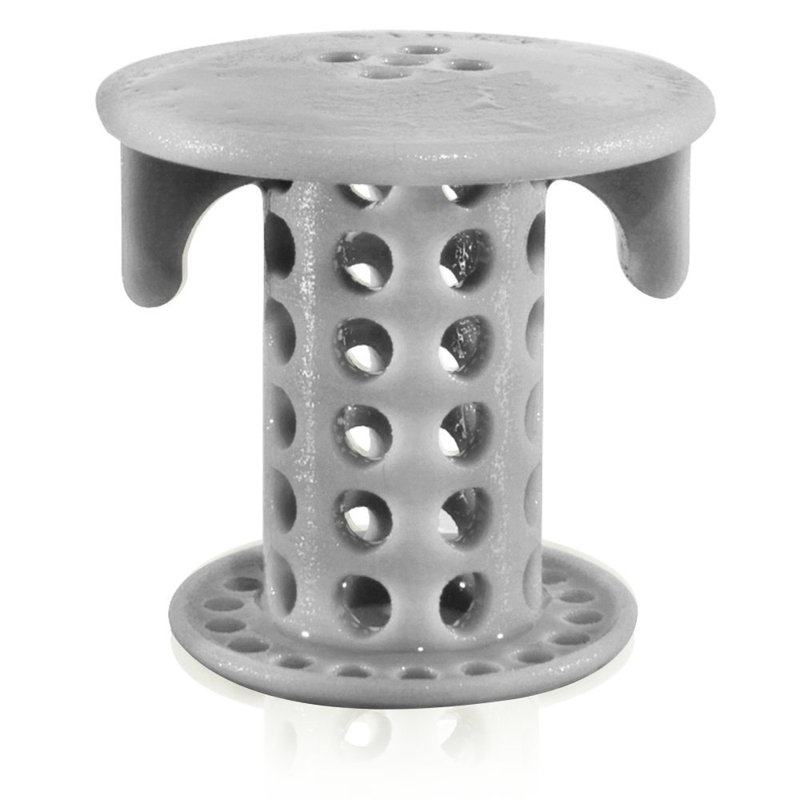 1.75'' W Basket Strainer, Gray