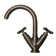 Luxe Single-Hole 2-handle Bathroom Faucet with Drain Assembly