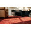 Tapis corail en laine noué de style art déco antique des années 1930