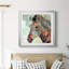 Zèbre - Cadre photo, impression sur papier-805592064-805592065