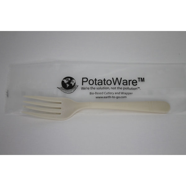 Earth-To-Go Potato Ware, Wrapped Fork - Wayfair Canada