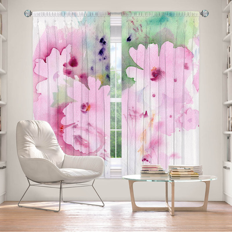 Paire de rideaux obscurcissant en polyester Eleora, L 40 po x L 82 po