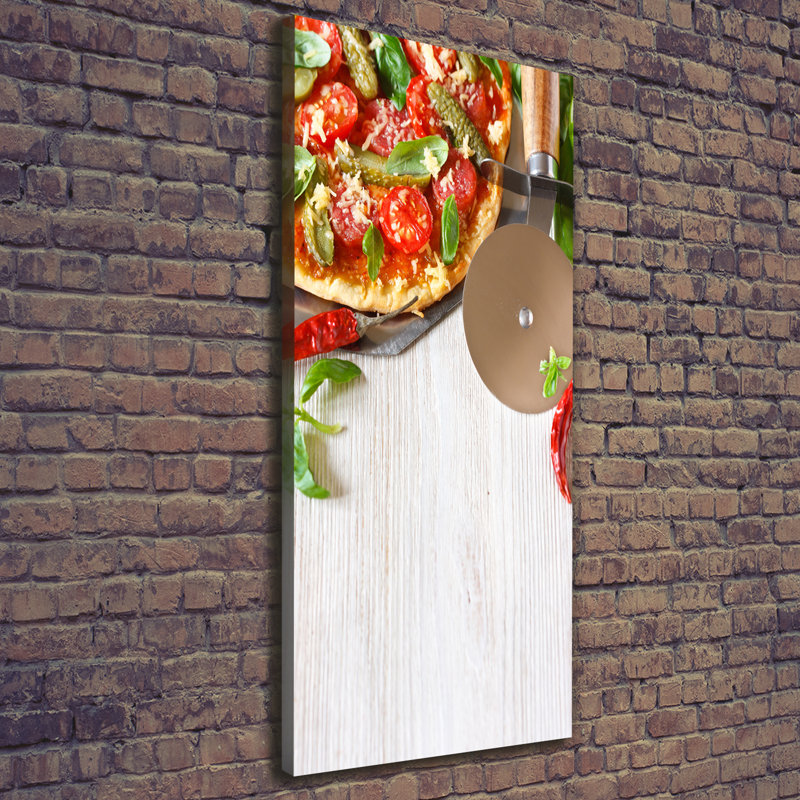 Pizza - Wrapped Canvas Print