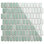 Hudson Capsule 12-1/4 In. X 13-1/8 In. Porcelain Mosaic Tile