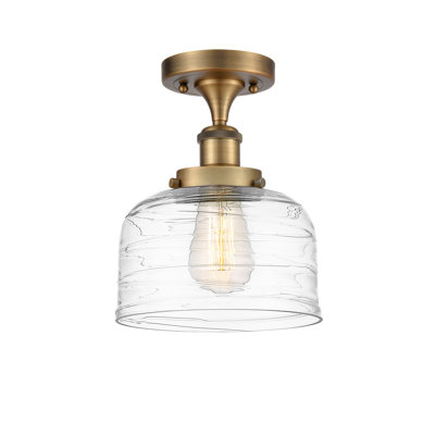 Anjelique Glass Semi Flush Mount
