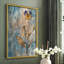 FLORAL Series XLIX - reproduction encadrée de qualité supérieure - prête à être accrochée - aucun clou requis-478613288-478613291