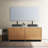 CASAINC Maple 13.77'' Concrete Oval Bathroom Sink-86669185