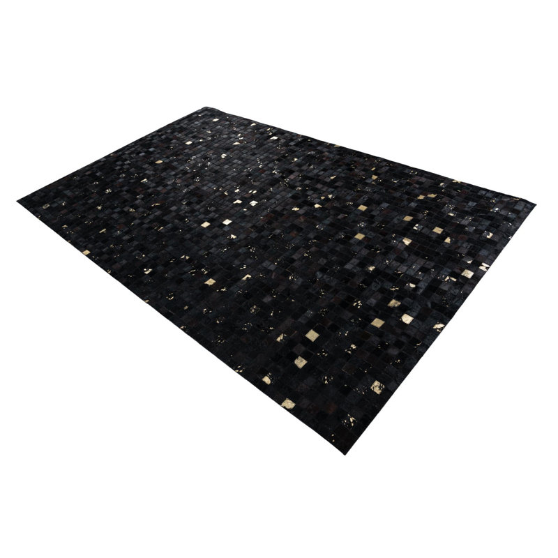 Tapis noir Orlowski