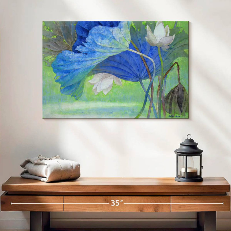 Harnek Azure Early Spring, 16" H x 24" W