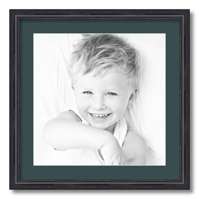 Wood Matte Picture Frame with Mat