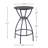 3 Bar Table and Chairs Set