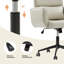 Norven Modern Tilting Office Chair With Adjustable Backrest-1330136440