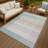 Machine Washable Indoor/Outdoor Chantille ACN2445 Geometric Rug-1414918087-1414918090