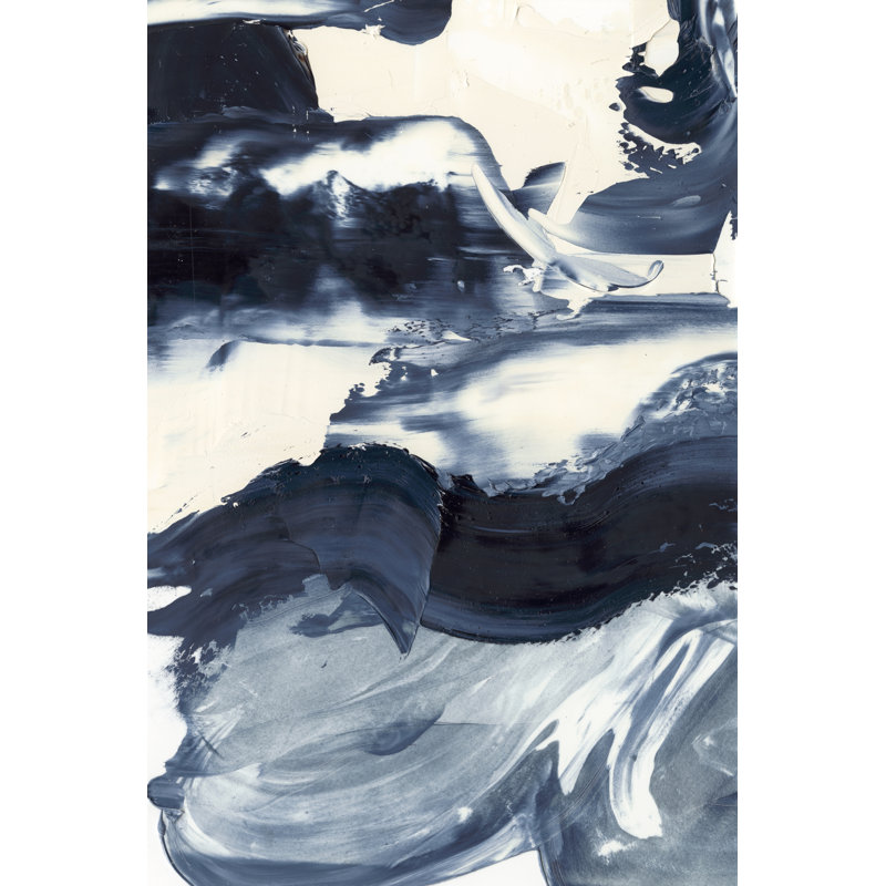 «Wave Rider I» par Ethan Harper - peinture sur toile tendue, H 36 po x l 24 po x P 1,25 po