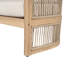Fauteuil club d'extérieur 2 pièces Sandmere-115309564