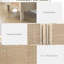 Armoire à café avec rangement moderne et pratique - style comptoir de cuisine naturel, tablettes réglables, pour la vie quotidienne