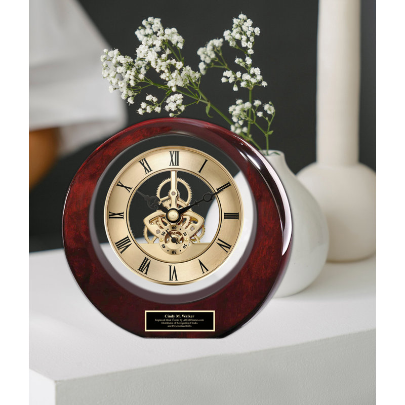 Horloge de bureau personnalisée personnalisée, Oui