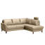 Migues Leather Corner Sofa with Sleeping Function and Storage-1251999393-1251999398
