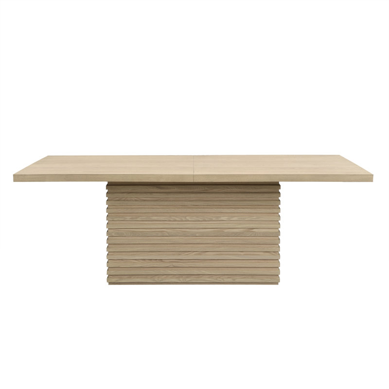Table de salle à manger Coad, Clair naturel