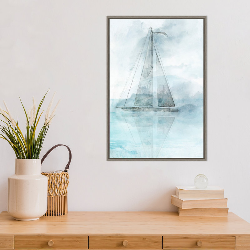 Reproduction d’art sur toile, "Sailing Boat II" par Ken Roko